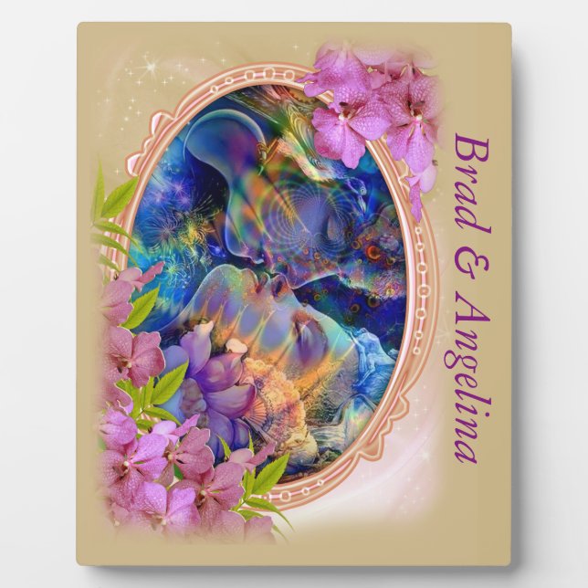 Celebrating couple. plaque (Front)