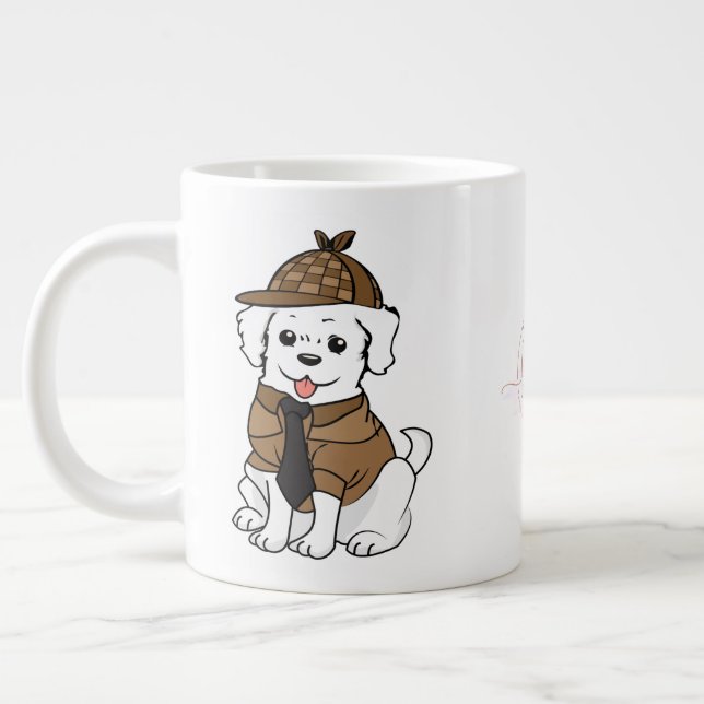 Celebrating Cozies Giant Coffee Mug (Left)