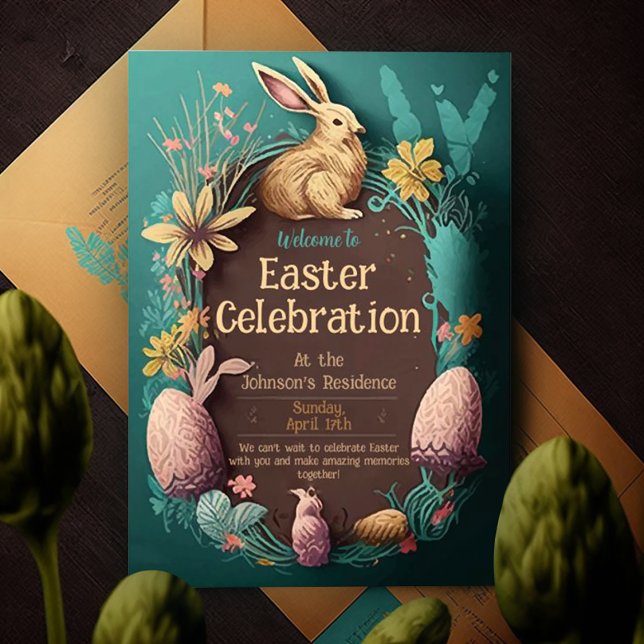Celebrating Easter in Style Invitation (Creator Uploaded)