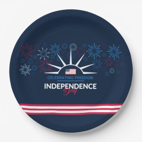 Celebrating Freedom Paper Plates