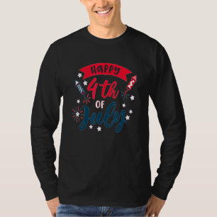 Celebrating Happy 4th July Patriotic Day Independe T-Shirt