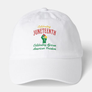 Celebrating Juneteenth African American Freedom Hat