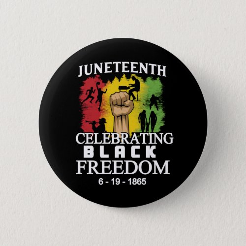 Celebrating Juneteenth Juneteenth Button