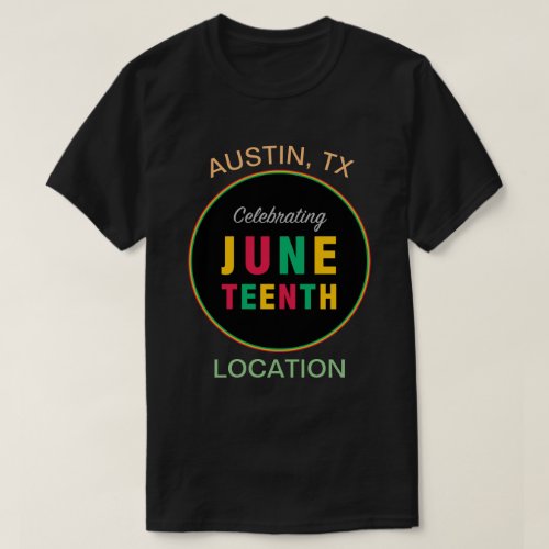 Celebrating Juneteenth T_Shirt