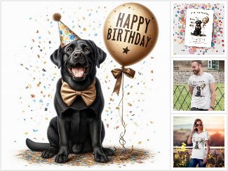 Celebrating Kids Birthdays with Dogs -LC