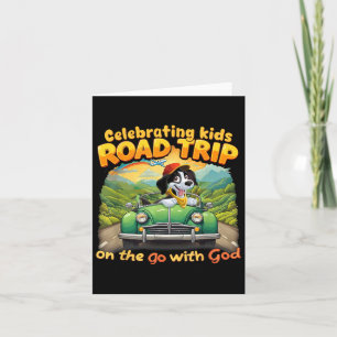 Celebrating Kids Road Trip On The Go With God Vbs  Card