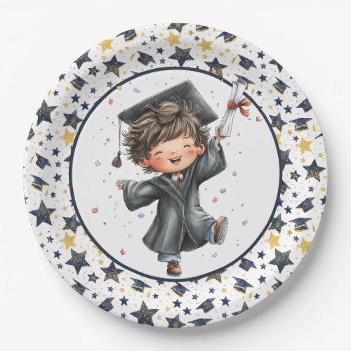 Celebrating Kindergarten Milestones Paper Plates