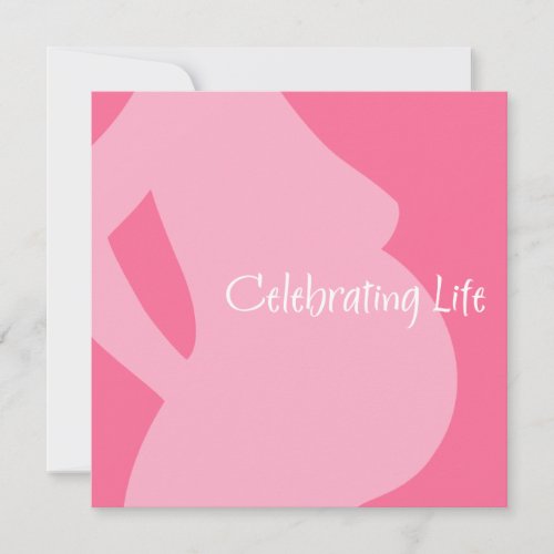 Celebrating Life Baby Shower Template