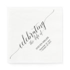 Celebrating Life | Elegant Script Memorial Funeral