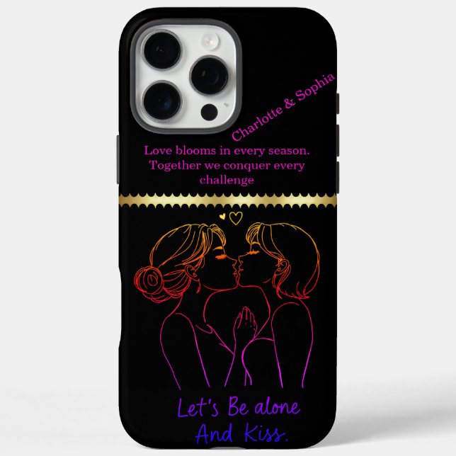 Celebrating love with playful women lingerie on a Case-Mate iPhone case (Back)
