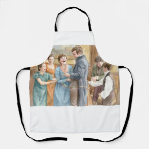 Celebrating Mary and Tom's happiness Apron