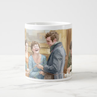 Celebrating Mary and Tom's happiness in TOBS Giant Coffee Mug