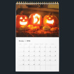 Celebrating Monthly Holidays Calendar<br><div class="desc">This calendar features a unique picture for every month of the year!

For October,  there are Jack-O-Lanterns. For February,  there's a heart shaped rock under the ocean! Plus many more!</div>