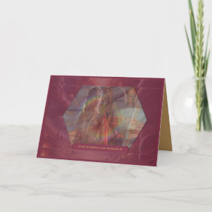 Celebrating Mother Africa Letterpress Thank You Card
