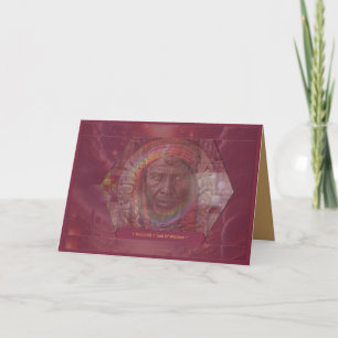 Celebrating Mother Africa Letterpress Thank You Card