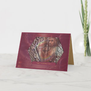 Celebrating Mother Africa Letterpress Thank You Card