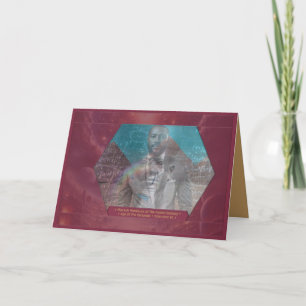 Celebrating Mother Africa Letterpress Thank You Card