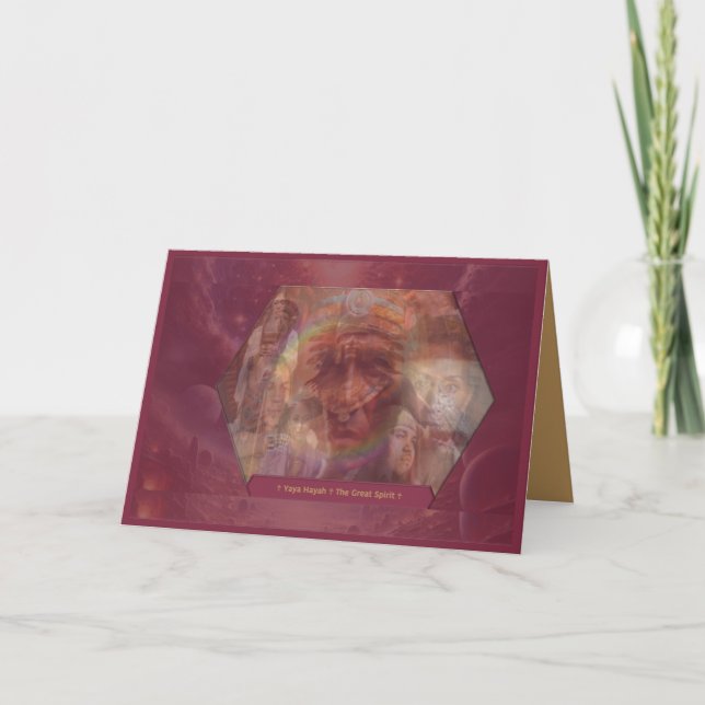Celebrating Mother Africa Thank You Card (Front)