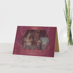 Celebrating Mother Africa Thank You Card