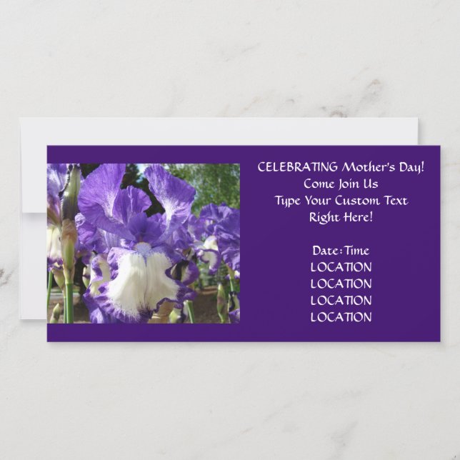 Celebrating Mother's Day! Invitations Come Join Us (Front)