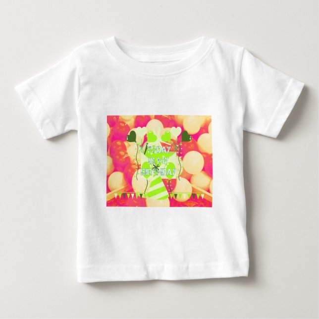 Celebrating My Joyous Birthday Blessings Baby T-Shirt (Front)