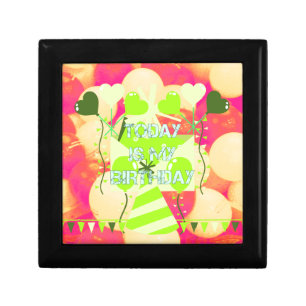 Celebrating My Joyous Birthday Blessings Jewelry Box