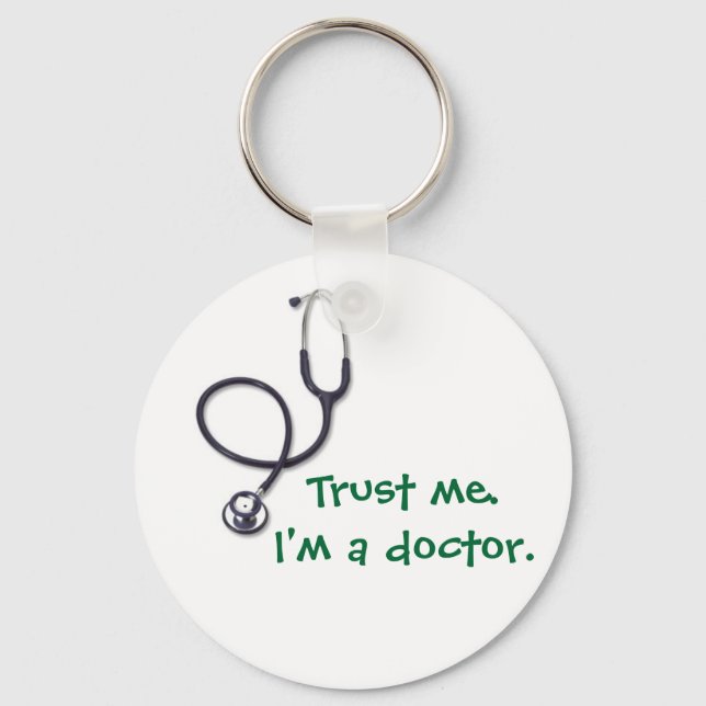 Celebrating nursing and medicine keychain (Front)