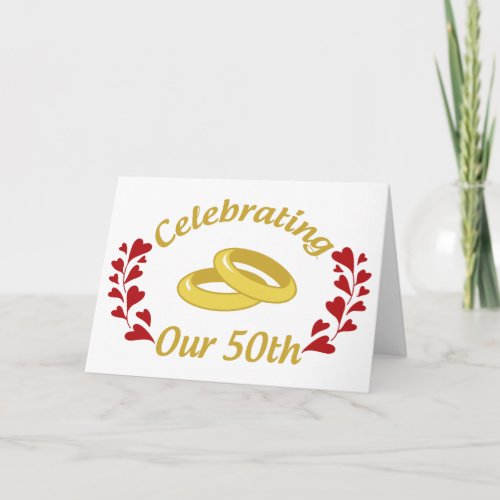 Celebrating Our 50th Card