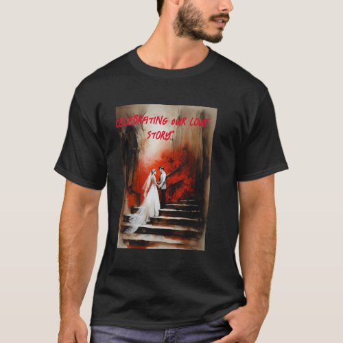 Celebrating Our Love Story tshirt 