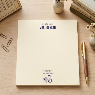 Celebrating Power Of A Well-Placed Word Design Notepad