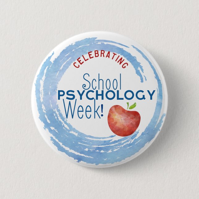 Celebrating School Psychology Week Button (Front)