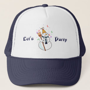 Celebrating Snowman Hat