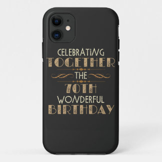celebrating the 70th birthday iPhone 11 case