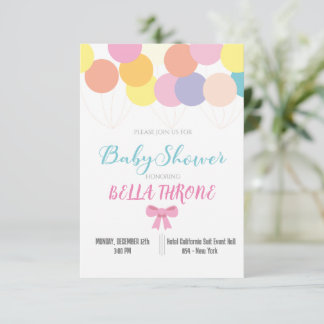 Celebrating the Arrival of Your Little Miracle! Invitation