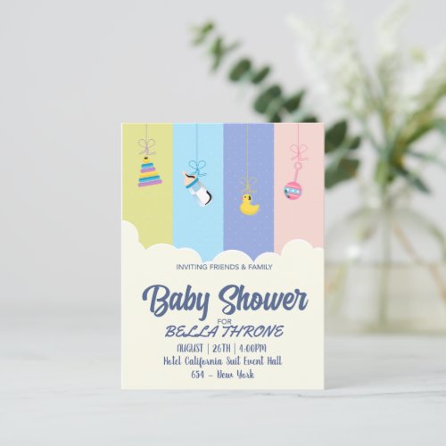 Celebrating the Arrival of Your Little Miracle Postcard