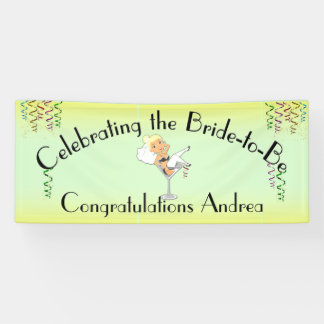Celebrating the Blond Bride to Be Shower / Party Banner
