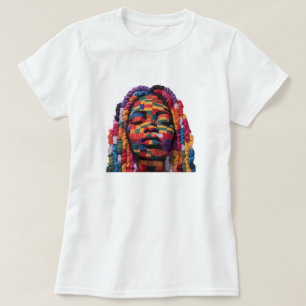 Celebrating The Colorful Art of Quilting T-shirt. T-Shirt