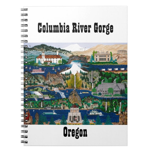 Celebrating the Columbia River Gorge Notebook (Front)