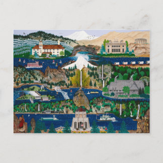 Celebrating the Columbia River Gorge Postcard