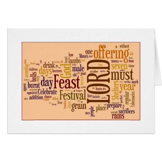 Celebrating the Feast Cards (Front Horizontal)
