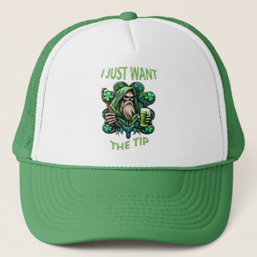 Celebrating the Festive Spirit of Saint Patricks  Trucker Hat