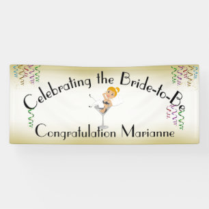 Celebrating the Ginger Bride to Be Shower / Party Banner