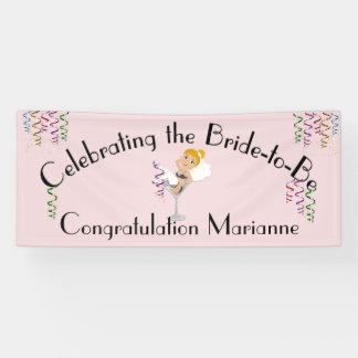 Celebrating the Ginger Bride to Be Shower / Party Banner