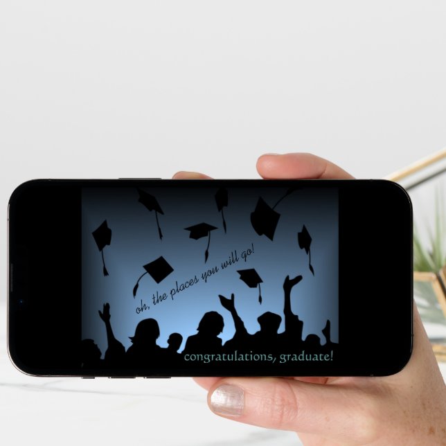 Celebrating the Graduate! Card (Front Digital)