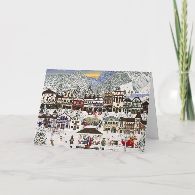 Celebrating the Holidays in Leavenworth Holiday Card (Front)