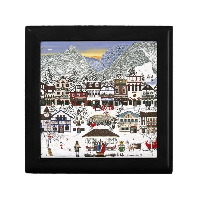 Celebrating the Holidays in Leavenworth Jewelry Box (Front)