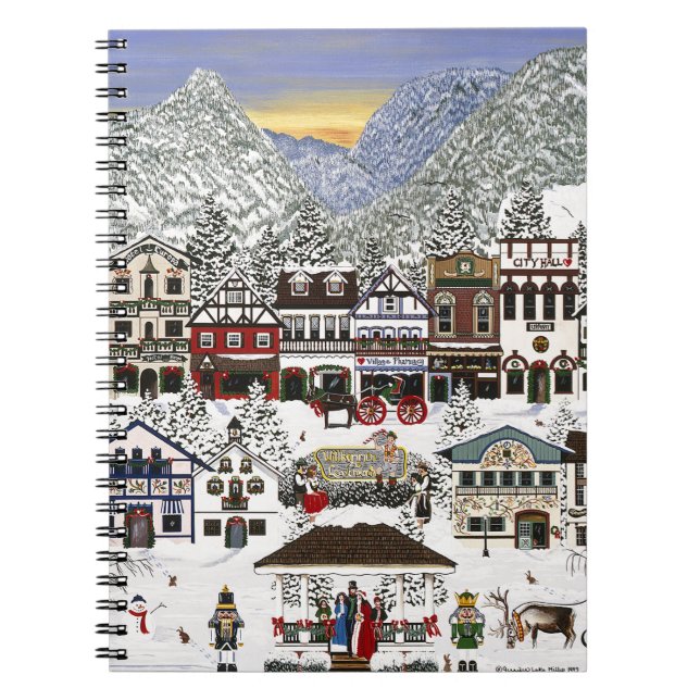 Celebrating the Holidays in Leavenworth Notebook (Front)