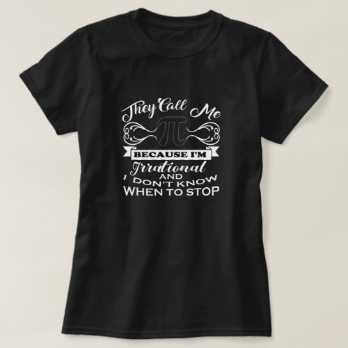 Celebrating the Infinite Wonder of Mathematics T_Shirt