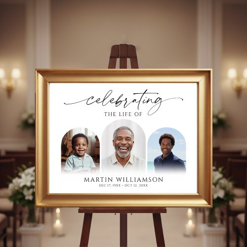 Celebrating the Life 3 Photos Memorial