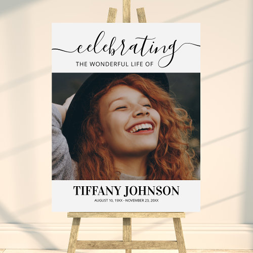 Celebrating the Life Decor Funeral